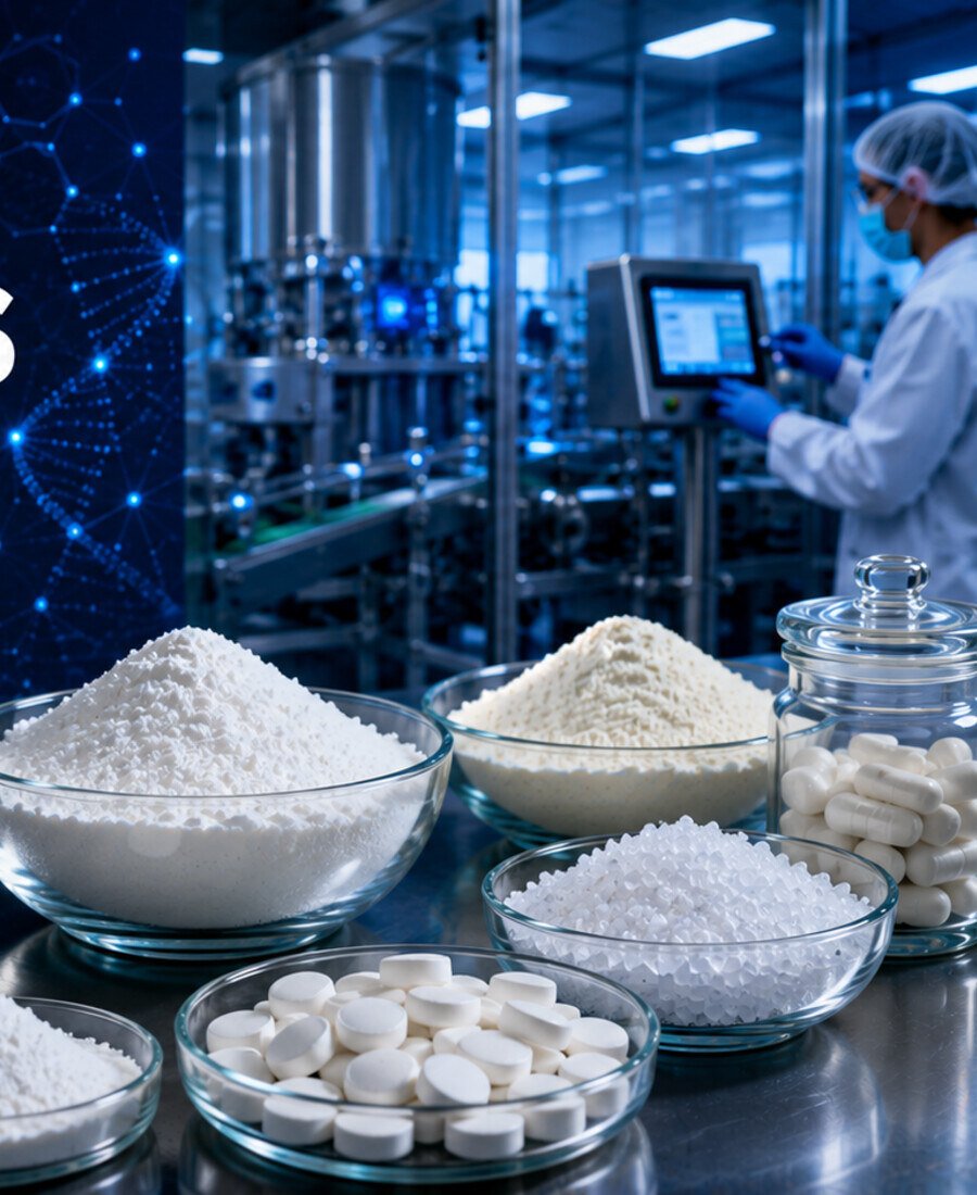 Indústria farmacêutica e laboratório de alta precisão